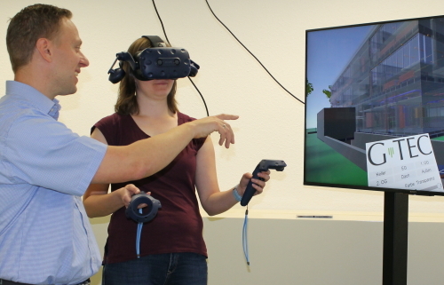 Virtuelle Realität bei G-TEC